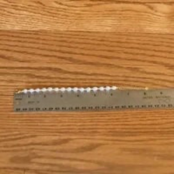 5-6mm White Cultured Pearl Bracelet - 6 to 8 Inches - 14K Yellow Gold Plate - Picture 6 of 6